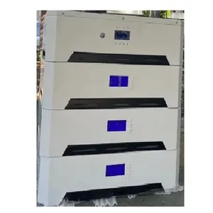 Portable 10kw Power Station with 5kw Solar Inverter Moveable Solar Generators 220v AC System Solar Panel Source