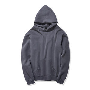 Customized Sporty Cotton Polyester Blend <b>Hoodies</b> Sweatshirts for Mens Fleece Heavyweight Classic Side <b>Zip</b> <b>Pocket</b> <b>Hoodies</b> OEM - Product Image 6