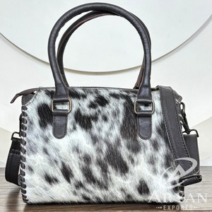 Bolsa de Viaje de Cuero Vacuno Genuino de Lujo Personalizada para Mujer, Bolsa Cruzada Estilo Vintage Occidental, Moda para Viajes y Uso Diario - Product Image 1