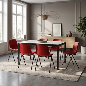 ชุดโต๊ะอาหารอีเกิลคิท พร้อมเก้าอี้ 4 ตัว สำหรับห้องรับประทานอาหาร - Product Image 4