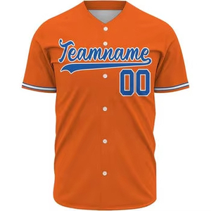 Nueva Camiseta de Béisbol con Diseño Personalizado, Cuello en V, Cosida, Personalizada, de Malla Transpirable, de Secado Rápido, Uniforme Deportivo de Alta Calidad - Product Image 6
