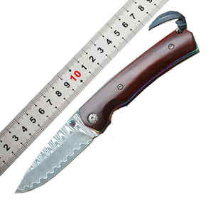 Nouveau couteau de poche pliant en acier Damas G10 couteau d'extérieur de haute qualité - Product Image 6