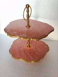 Resin Handmade Cup Cake Holder Bakeware Baking Tool Cake Stand <b>for</b> <b>Wedding</b> Ceremony Birthday Party <b>for</b> Selling - Product Image 5