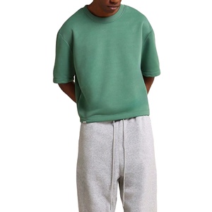 Camisetas de Verano para Hombre, Cómodas, Estilo Sólido, Manga Corta, 100% Algodón, Tejidos Transpirables de Alta Calidad - Product Image 4