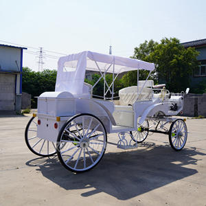 Carruaje DE BODA tirado por caballos de estilo europeo de 4 ruedas eléctrico de color personalizado para visitas familiares, viajes de entretenimiento deportivo - Product Image 4