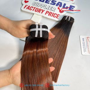 FLASHSALES Venta al por mayor 100% Hueso Recto Extensiones de cabello humano Remy vietnamita Trama Tejido de cabello 100g Listo Stock Inmediato - Product Image 5