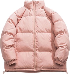 Veste matelassée d'hiver pour homme de haute qualité, style streetwear, imperméable, col montant, logo sur le devant, tissu premium, style classique - Product Image 1