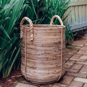 Artex Green Earth Bear <b>Wicker</b> <b>Storage</b> <b>Baskets</b> Lid Handmade Natural Rattan Eco-Friendly Modern Animal Shaped Multifunction Made - Product Image 3