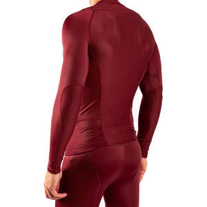 OEM Polyester Compression T Shirt Custom Printed Sports T Shirt Blank Tight Custom Compression - Product Image 3