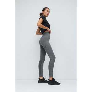 Leggings en Chiffon de Compression Sans Couture à Taille Moyenne, Style Casual et Élégant - Product Image 3