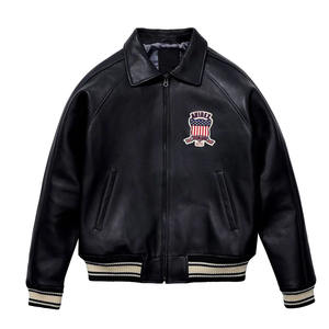 Chaqueta de Cuero Casual para Hombre, Invierno 2026, Nueva Moda, Diseño Personalizado, Corte Ajustado, Ecológica, Transpirable, Alta Calidad, Venta al Por Mayor OEM - Product Image 4