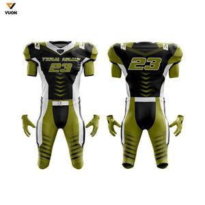 OEM Nuevo Diseño Personalizado Fútbol Americano Jerseys Personalizado Impreso Barato Fútbol Americano Uniformes Set - Product Image 5