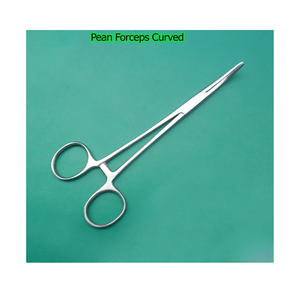 100 piezas Hemostat Pean Forcep 8 & #034; Instrumentos quirúrgicos curvos Ce Aprobado - Product Image 3