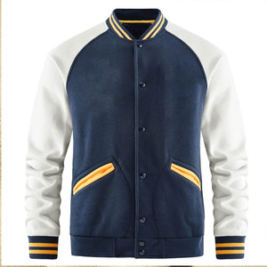 Chaquetas Varsity Bordadas con Estampado Personalizado de Alta Calidad, Chaqueta de Béisbol Personalizada para Hombre, Chaqueta Varsity Extra Grande - Product Image 1