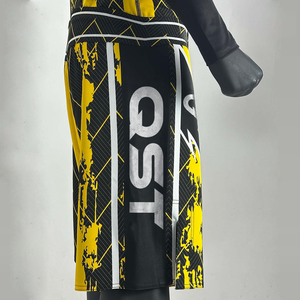 Short de combat MMA extensible imprimé par sublimation en gros pour adultes Kimono BJJ Jiu Jitsu Short d'entraînement de boxe grappling - Product Image 5