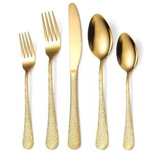 Juego de Cubiertos de Metal de Alta Calidad con Mango de Diseño, Cubiertos de Acero Inoxidable, Utensilios de Mesa - Product Image 3