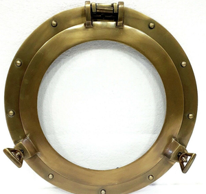 Ventana Redonda de Vidrio de Alta Calidad de 12 Pulgadas, Tipo Ojo de Buey, para Barcos, Decoración Náutica para el Hogar - Product Image 1