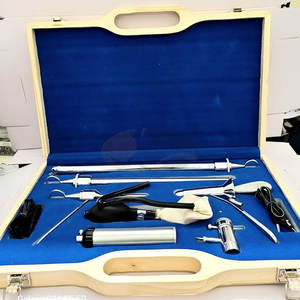 Sigmoidoscopio eléctrico rígido de acero inoxidable, juego de anoscopio, obturador, proctología rectal, instrumentos médicos de diagnóstico, Luz - Product Image 3