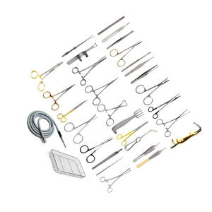 Ensemble d'instruments de chirurgie plastique à source d'alimentation manuelle Outils de chirurgie plastique à base chirurgicale en acier inoxydable - Product Image 3
