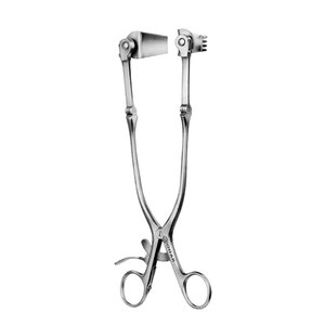 Retractores veterinarios más vendidos Caspar Retractor Mango con bisagras 6 1/2 Instrumentos quirúrgicos alemanes de acero inoxidable - Product Image 2