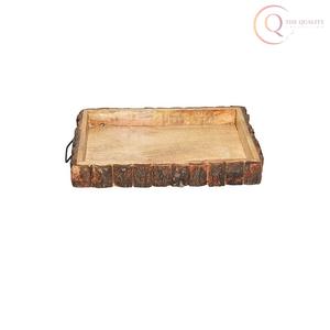 Bandeja de Servir de Madera Maciza con Acabado Liso, Colores Personalizados No Tóxicos, MOQ de 100 Piezas para Hoteles y Restaurantes - Product Image 4