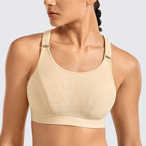 Soutien-gorge de sport pour femmes, maintien élevé, sans armatures, confort optimal, pour la gym et le yoga, logo personnalisé, OEM ODM - Product Image 2