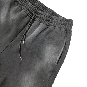 Top qualité tendance sur les tailles sweat à capuche avec pantalon évasé hommes 100% coton Hip Hop Street Style respirant - Product Image 6