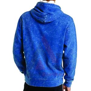 High Quality Heavyweight 100% Cotton High Street Wear <b>Men's</b> Hooded <b>Sweatshirts</b> Loose Long Sleeved with Hood Solid Pattern - Product Image 3