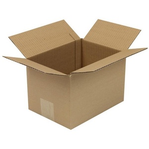 Single-Wall Corrugated <b>Cardboard</b> <b>Boxes</b> Height Scored 220x160x150mm A5 Quality 1.20 B Brown Pack of 50 - Product Image 1