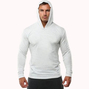 Pull en polyester et coton de haute qualité Sweats à capuche grande taille en coton Sweat à capuche solide avec logo personnalisé Sweats à capuche pour hommes - Product Image 6