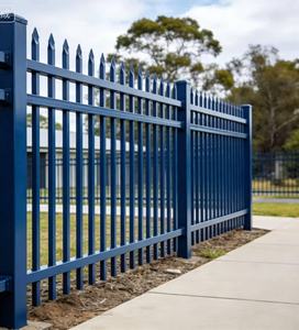 Panneau de clôture en acier galvanisé personnalisé OEM ODM, clôture de jardin ornementale extérieure populaire 2025, clôture de confidentialité, 6 pieds, imperméable, facile à installer - Product Image 3