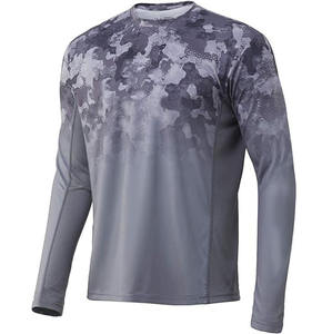 Nouveau design maillot de pêche protection UV à manches longues respirant séchage rapide hommes chemise de pêche vêtements de pêche pour la saison estivale - Product Image 5