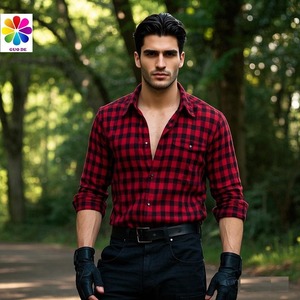 Tissu en flanelle écologique 100 % coton à carreaux vichy pour uniformes et doublures d'enfants, sacs pour garçons et filles, motif teint en fil - Product Image 1