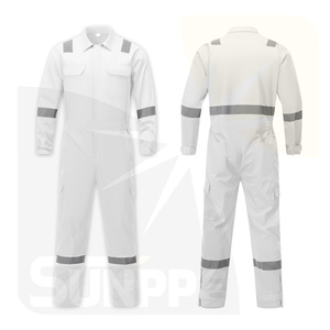 Pantalon de travail d'été pour hommes avec logo personnalisé en polyester imperméable réfléchissant fluorescent à séchage rapide respirant caractéristiques - Product Image 5