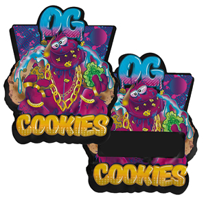 Candy Packaging Design Mylar Bags Resealable Food Storage 3.5 Snack Bags Plastic Packaging Aluminum Foil Bags