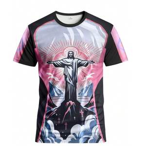 Camiseta de Fútbol de Cuello Redondo de Alta Calidad, Número y Logotipo Personalizados, Impresión por Sublimación, 100% Poliéster - Product Image 1