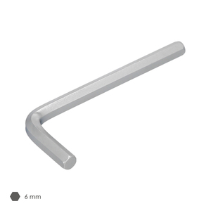 Chiave Allen Standard in Acciaio Cromo Vanadio Professionale 6,0 mm. - Product Image 3