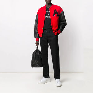 Veste d'hiver Letterman Varsity de haute qualité corps en laine manches en cuir véritable veste Letterman personnalisée et élégante pour hommes - Product Image 5