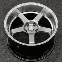 Rines de Aleación de Aluminio Flow-Formed Estilo JDM de 15, 16 y 17 Pulgadas para Autos de Carreras, 4x100, 4x114.3, 5x100, 5x114.3 para Honda Civic