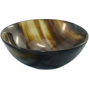 ถ้วยเสิร์ฟทรงแตรสำหรับใช้ในบ้านอุปกรณ์เสริฟซุปข้าวถ้วยชามแต่งสีธรรมชาติสำหรับตกแต่งบ้านในร่ม - Product Image 2