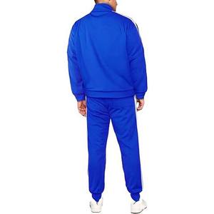 Sudadera con capucha térmica azul y blanca y pantalones de chándal Jogger High Street Winter Fleece Apparel Ropa deportiva Entrenamiento y Jogging Wear Chándal - Product Image 3