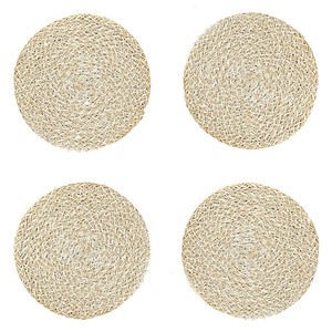 Dessous de verre en jute de qualité supérieure au design moderne Décoration de table élégante pour maison et hôtel Vente en gros de tapis et de serviettes hygiéniques - Product Image 5