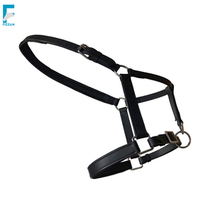 Cabestro de Cuero Personalizado para Montar a Caballo, Herrajes de Latón Macizo, Estilo de Silla de Montar Occidental, Color Personalizado de Alta Calidad, Logotipo Fizzan - Product Image 2