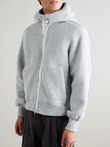 Sudadera con Capucha de Felpa Gruesa 100% Algodón, Estilo Urbano, con Cierre, Vintage, Doble Capa, Personalizable para Marca, Sudadera con Capucha Desgastada de Ako - Product Image 5