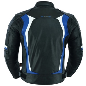 Nouveau modèle de veste en cuir personnalisée en gros pour hommes veste de moto de toutes les tailles disponibles veste pour homme - Product Image 5
