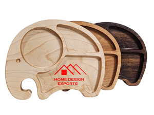 Parties Candy Platter <b>Decorative</b> Wooden Platter Pear Shape Chocolate Platter Hot Selling Premium Design for Kids & <b>Birthday</b> - Product Image 5