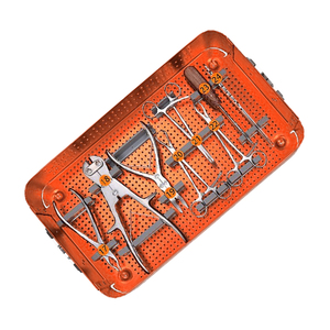 Kit d'instruments chirurgicaux orthopédiques en acier inoxydable ODM pour chirurgie spinale, outils manuels de laminectomie, certifié CE - Product Image 2