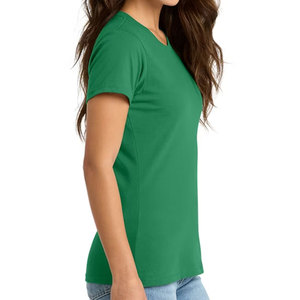 เสื้อยืดผ้าฝ้ายออกแบบเองสำหรับผู้หญิง พิมพ์ลายตามสั่ง - Product Image 6