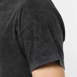 Promotion T-shirt unisexe de haute qualité pour hommes et femmes à manches courtes 180g 100% coton T-shirt blanc à col rond - Product Image 6