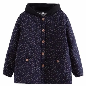 Femmes hiver chaud mi-long mince à capuche fermeture éclair Parkas à manches longues rembourré bouffée veste couleur unie fait peau de mouton coton - Product Image 4